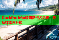 DuckDuckGo暗网新域名揭晓，隐私搜索再升级