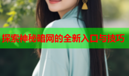 探索神秘暗网的全新入口与技巧