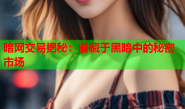 暗网交易揭秘：潜藏于黑暗中的秘密市场