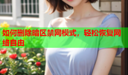 如何删除暗区禁网模式，轻松恢复网络自由