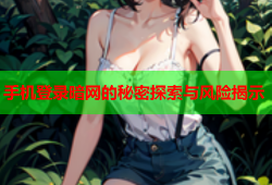 手机登录暗网的秘密探索与风险揭示