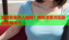 如何安全进入暗网？揭秘洋葱浏览器的使用技巧