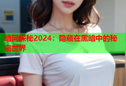 暗网探秘2024：隐藏在黑暗中的秘密世界