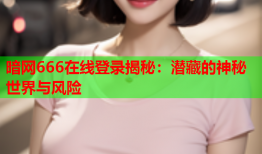 暗网666在线登录揭秘：潜藏的神秘世界与风险