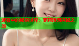 迷雾中的秘密世界：萝莉暗网探秘之旅