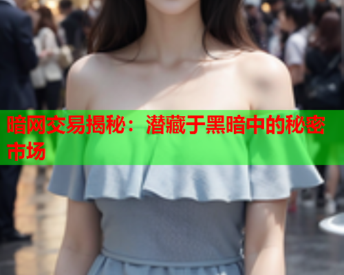 暗网交易揭秘：潜藏于黑暗中的秘密市场