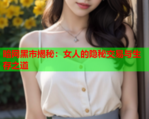 暗网黑市揭秘：女人的隐秘交易与生存之道