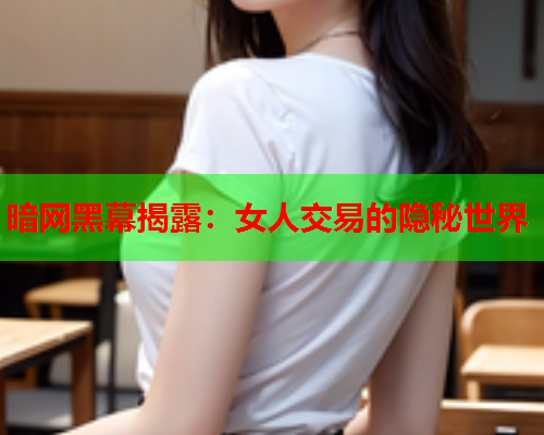 暗网黑幕揭露：女人交易的隐秘世界